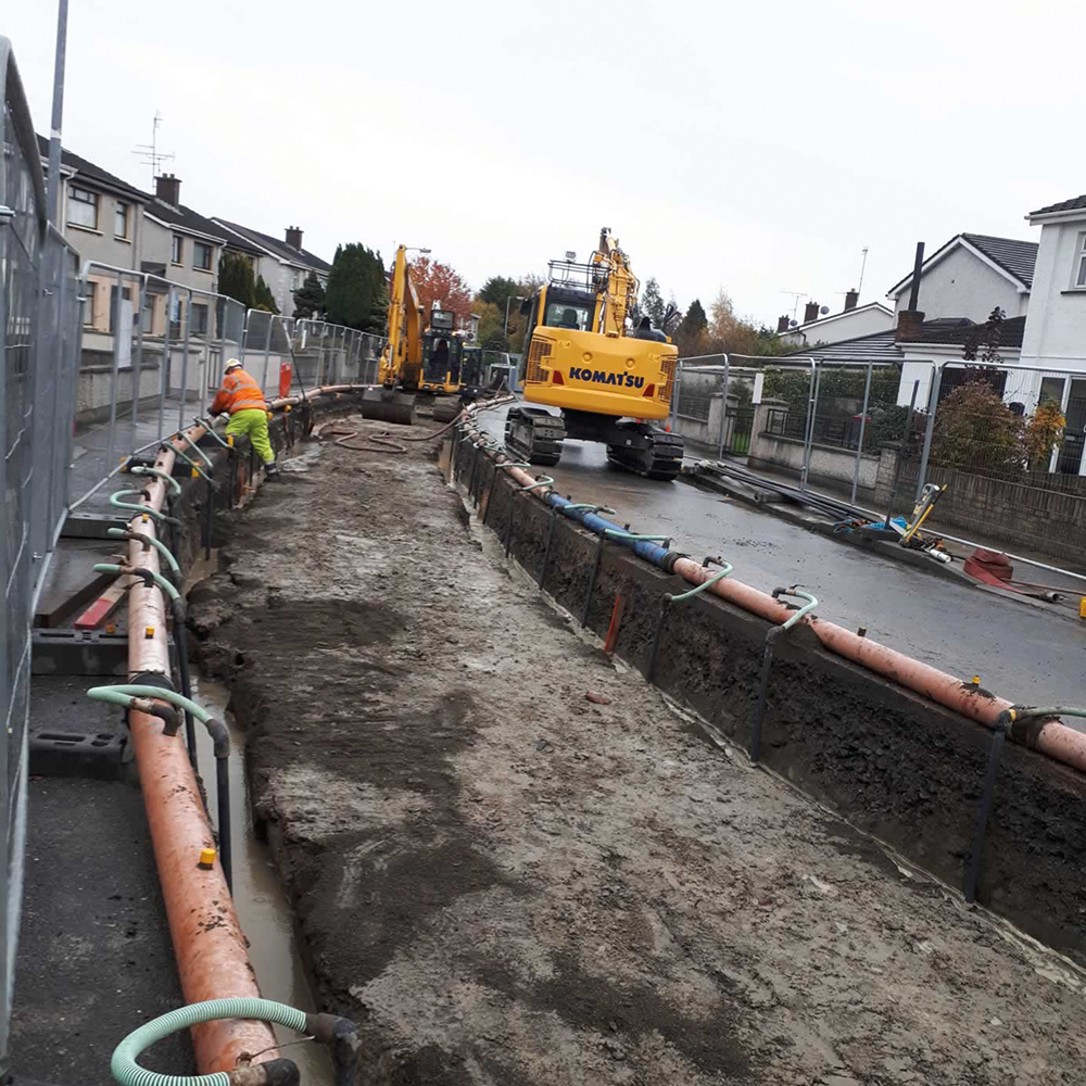 Irish Water / Louth County Council – Bay Estate Sewer Upgrade, Dundalk